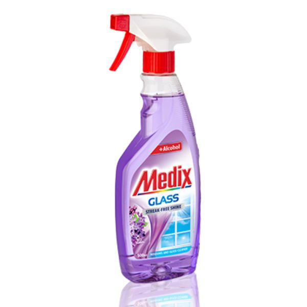 Препарат за стъкло Medix Glass Lilac с помпа