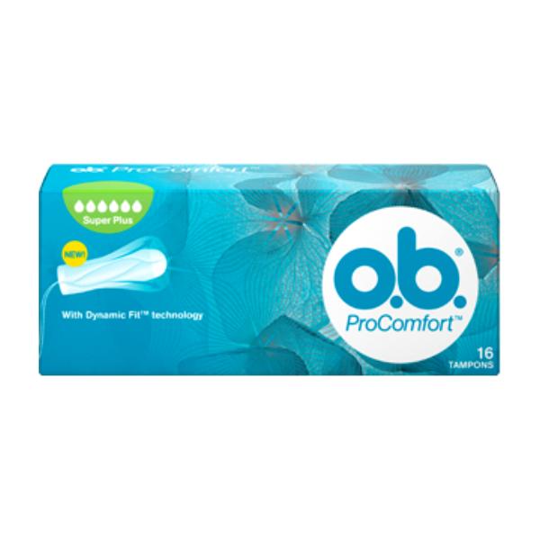 Дамски тампони O.B. ProComfort Super Plus 16бр