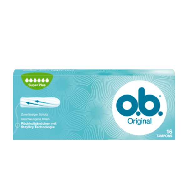 Дамски тампони O.B. Original Super Plus 16бр
