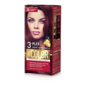 Боя за коса AROMA Color 3-Plex 28 Рубинено Червен