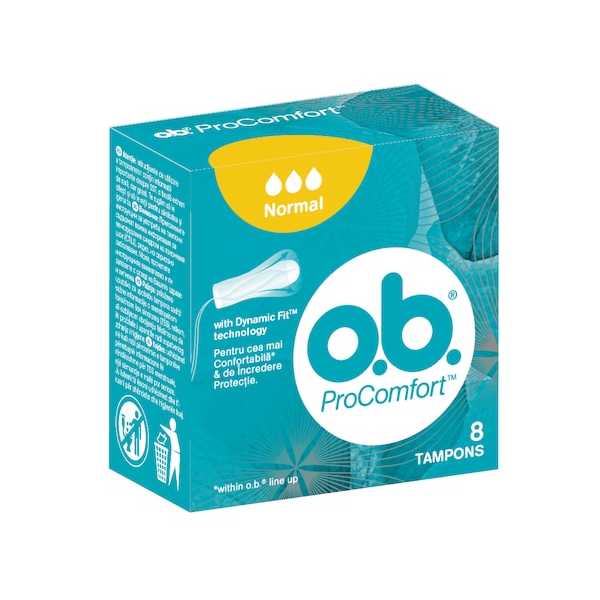 Дамски тампони O.B. ProComfort Normal 8бр