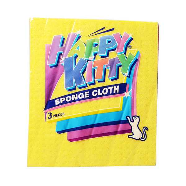 Попивателна кърпа Швамтух Happy Kitty 3бр 14см x 16см