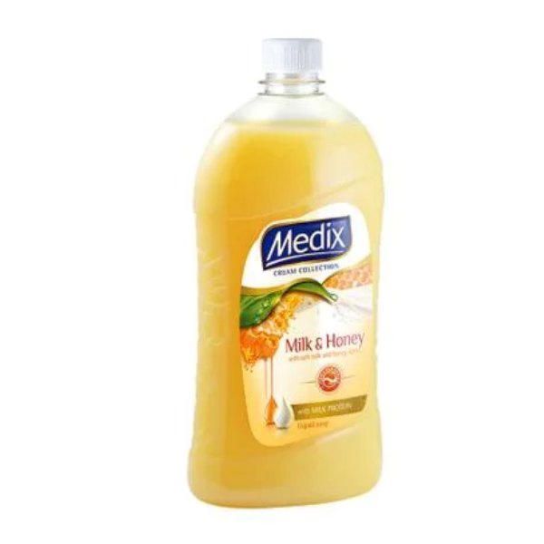 Течен сапун крем Medix Milk & Honey - Пълнител