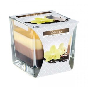 Ароматна свещ в квадратна чаша Vanilla